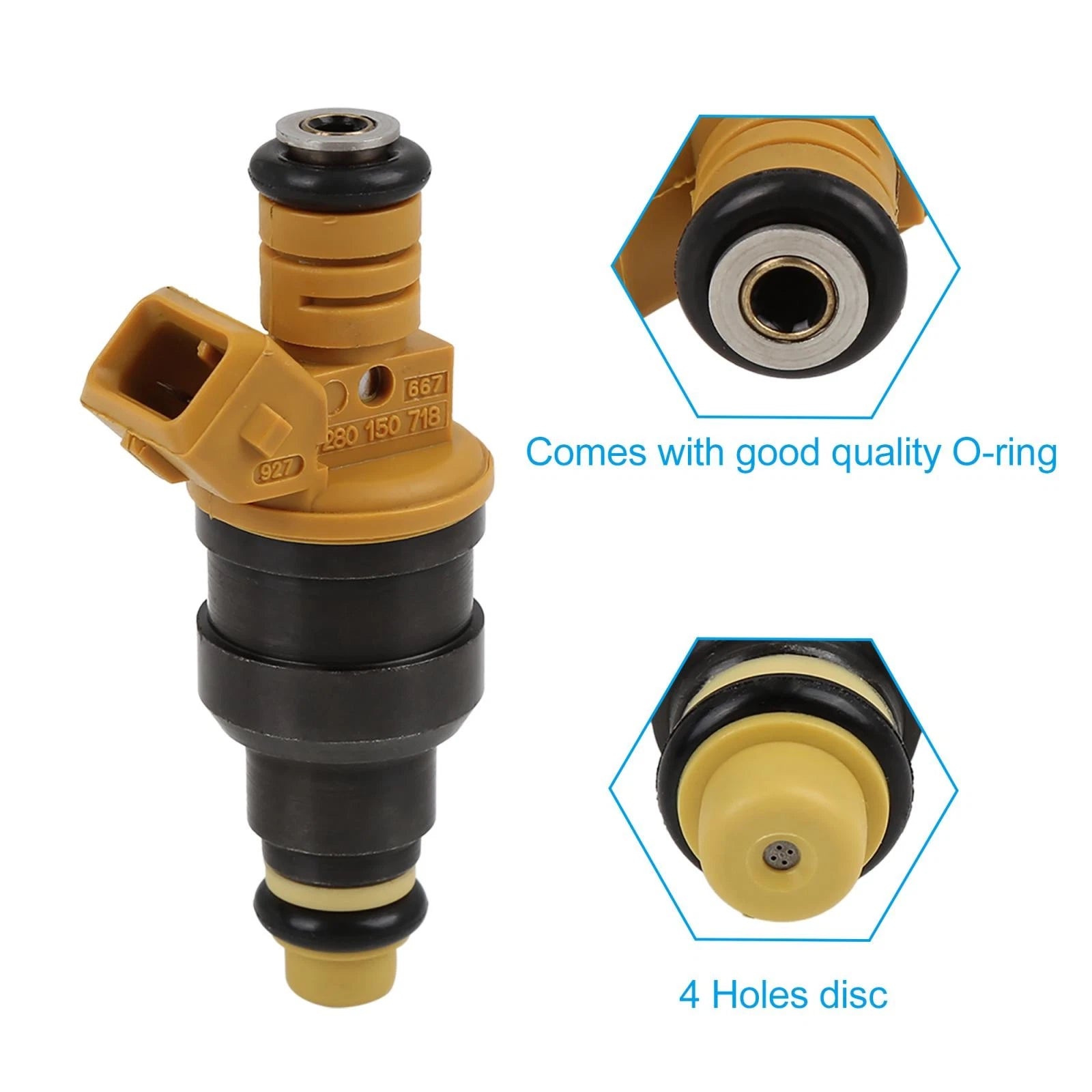 Fuel Injector 0280150718 for Ford Excursion Mustang Expedition E-150 E-250 (2000–2005)
