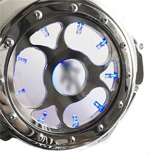 Blue LED Engine Clutch Cover for Suzuki GSX1300R Hayabusa (2008–2020)