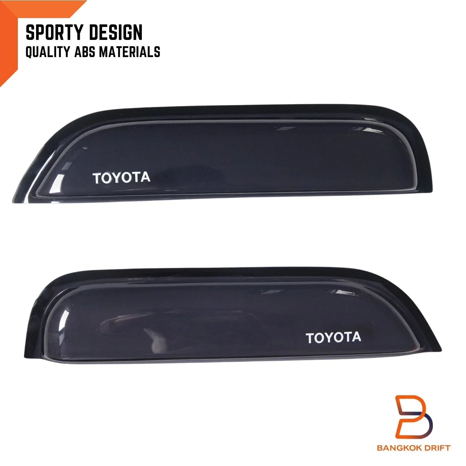 Weather Shield Window Visor Rain Guard for Toyota Hilux (1998-2004)