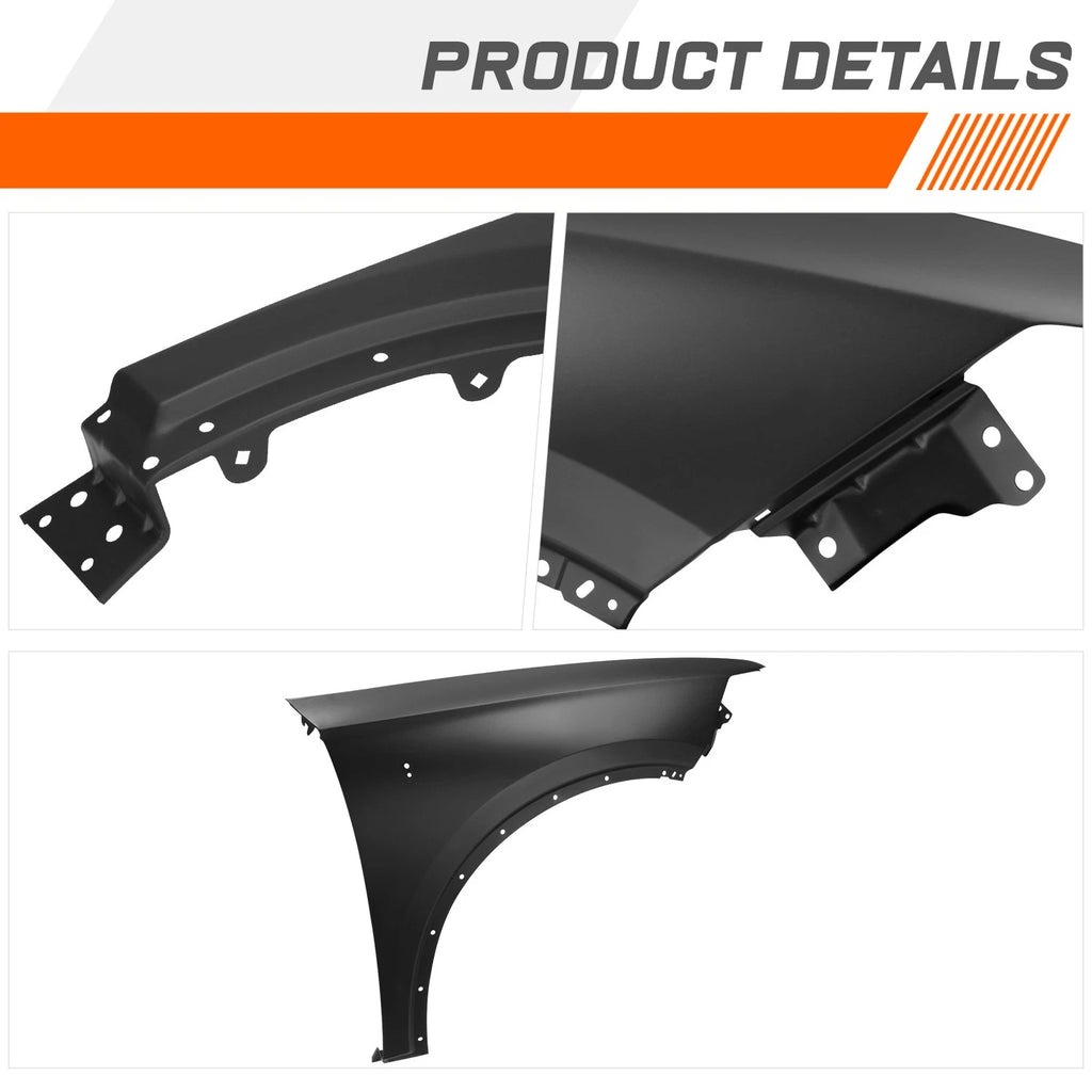 Steel Front Passenger Fender Panel for Cadillac XTS (2020–2025)
