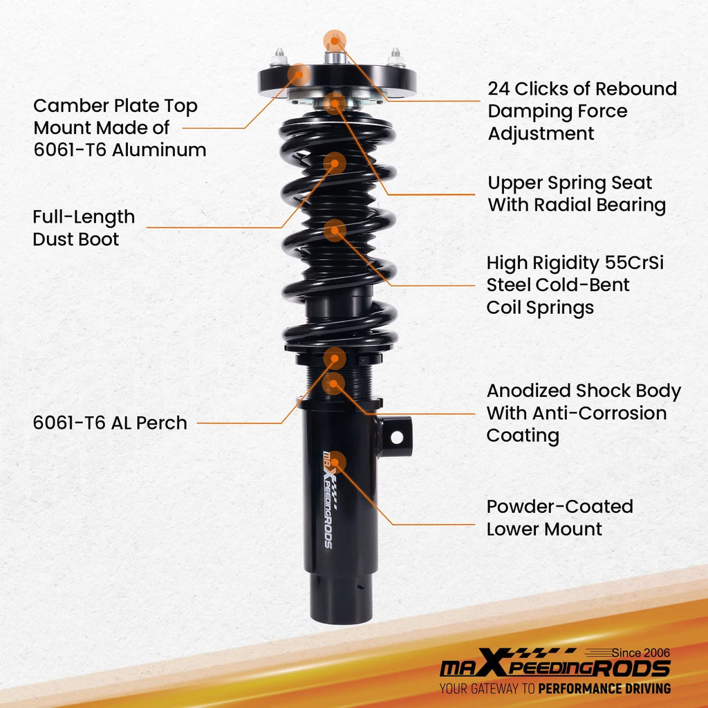 Coilover Suspension Kit for BMW 3 Series E90 E92 RWD (2006-2013)
