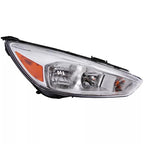 Halogen Headlight with LED DRL for Ford Focus (2015–2018) Right Passenger Side