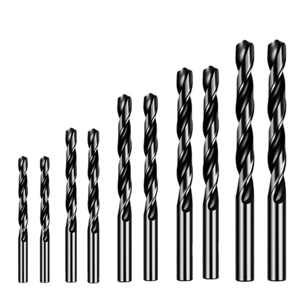10pcs Electric Drill Bit Set for Metal and Plastics