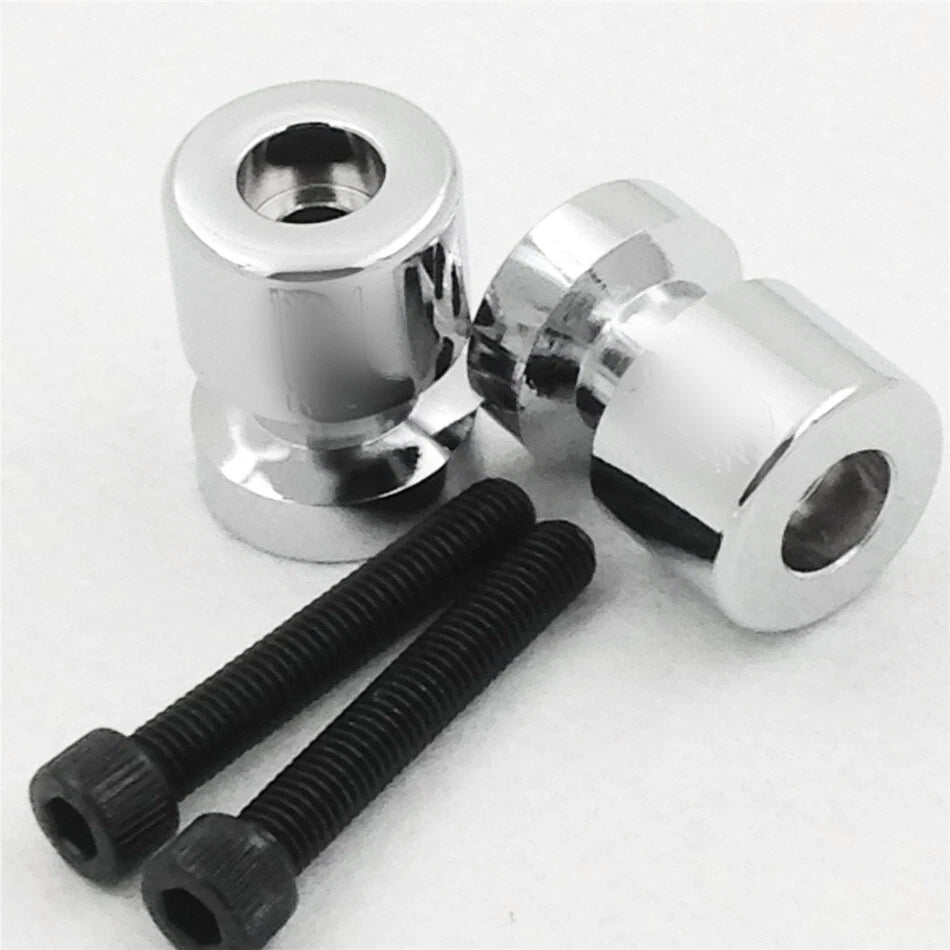 Chrome Swingarm Spools 8mm Thread for Suzuki GSX 1300R Hayabusa (1999–2011)