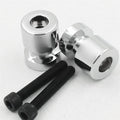 Chrome Swingarm Spools 8mm Thread for Suzuki GSX 1300R Hayabusa (1999–2011)