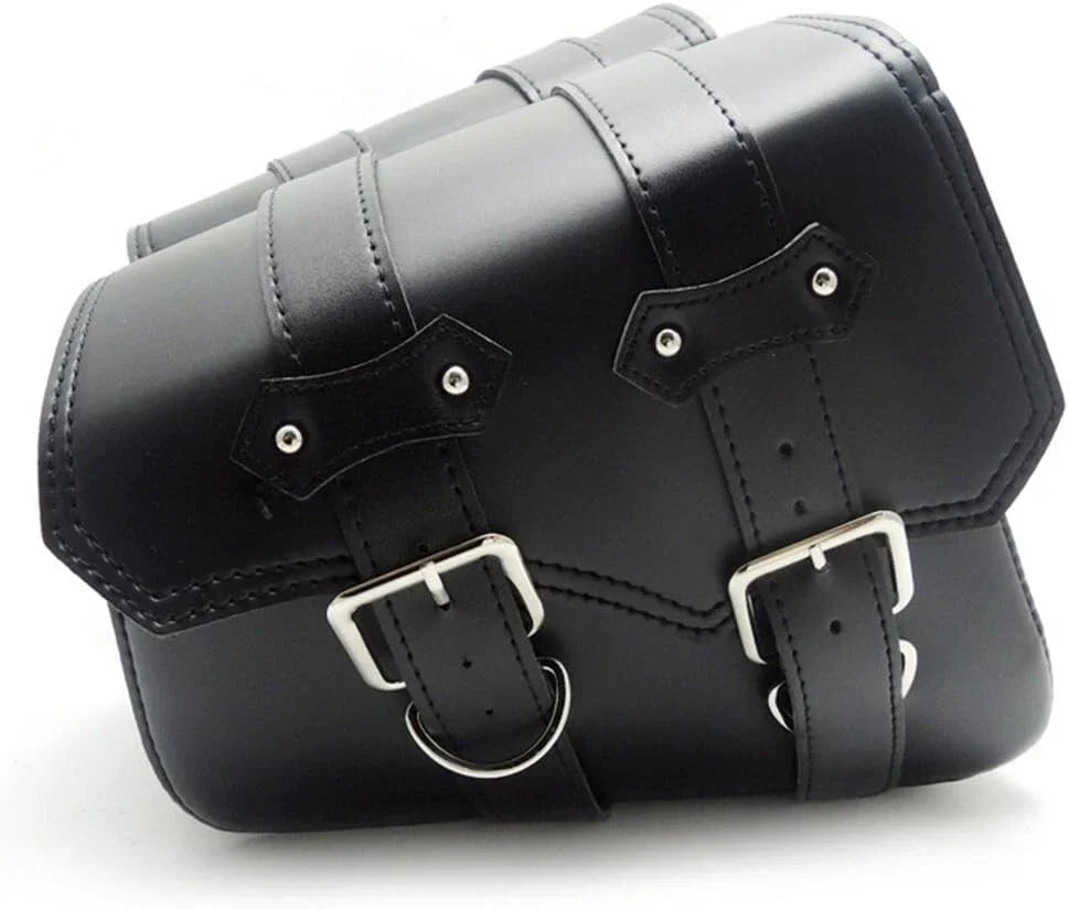Motorcycle PU Leather Pouch Saddle Bags