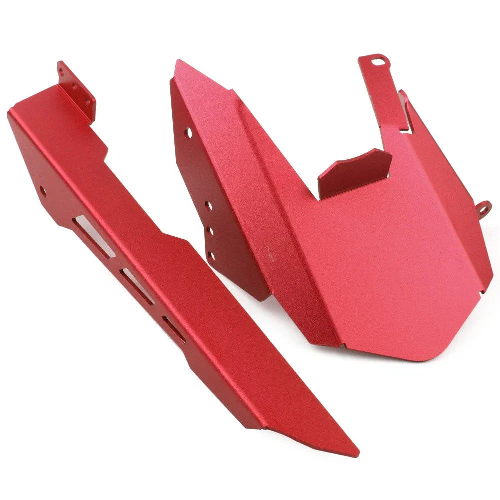 Red Chain Guard Cover Aluminum Billet for Yamaha MT-07 MT07 (2014-2016)