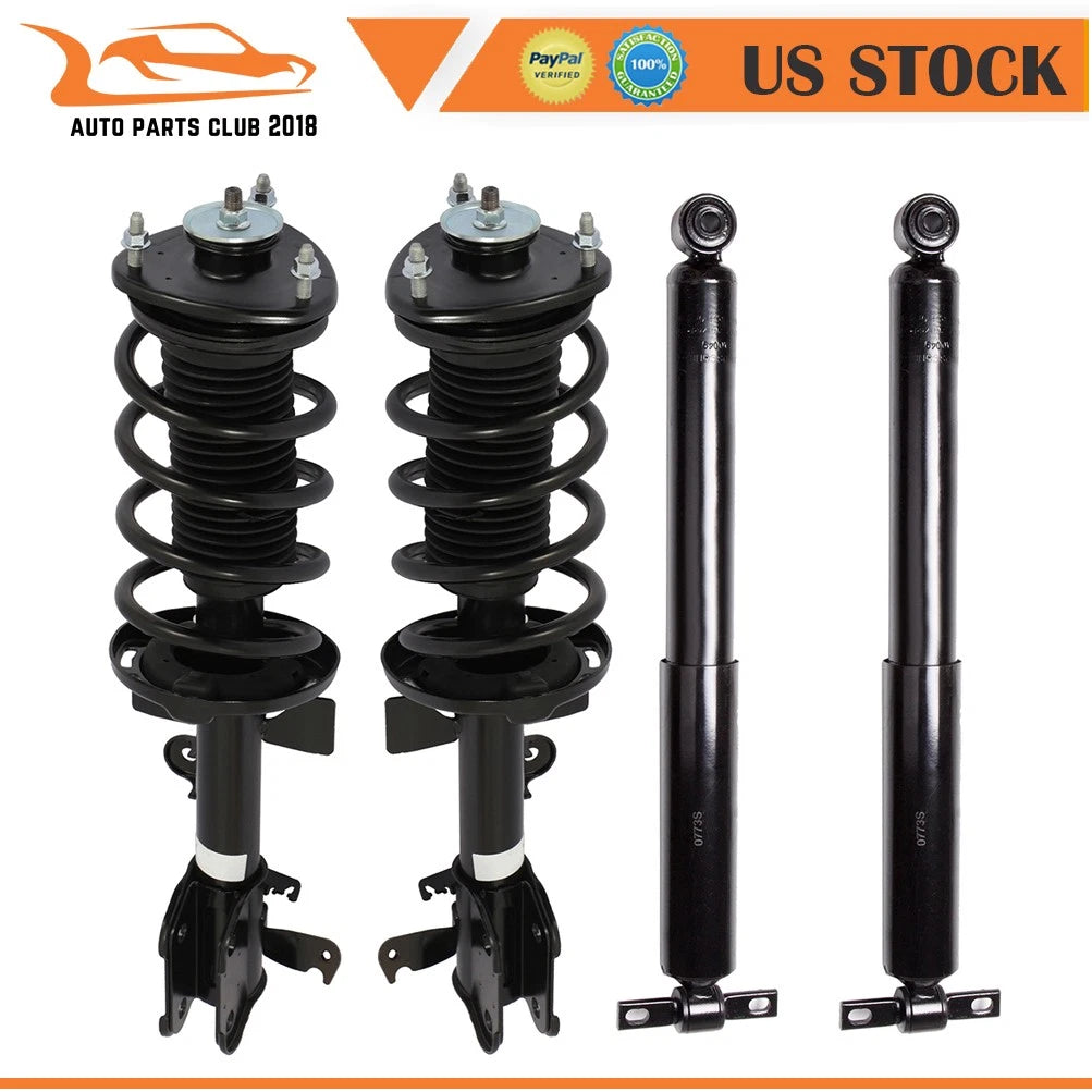 2X Complete Struts Springs & Mount + 2X Shocks for Honda Odyssey (2011–2015)