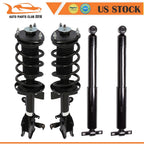 2X Complete Struts Springs & Mount + 2X Shocks for Honda Odyssey (2011–2015)