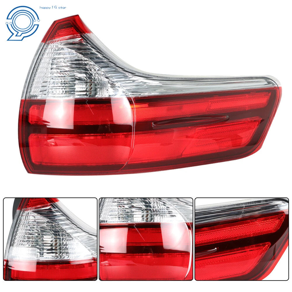 Right Passenger Outer Tail Light for Toyota Sienna (2015-2020)