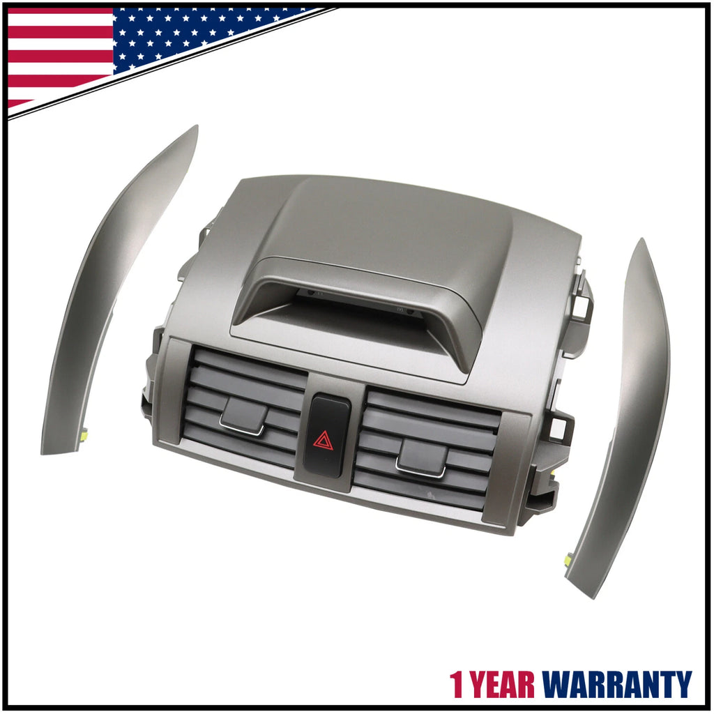 Center Dash A/C Outlet Air Vent Panel for Toyota Corolla (2009–2013)