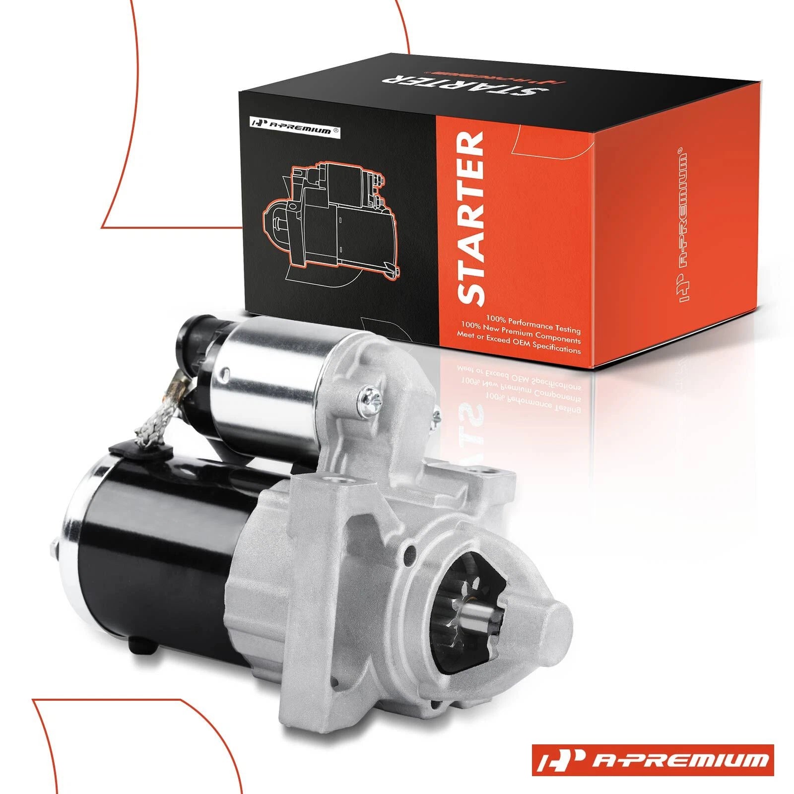 Starter for Chevy Silverado 1500, GMC Sierra 1500 (2014–2018)