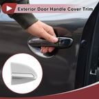 Exterior Door Handle Cover Trim for Toyota Corolla (2014–2018) Silver Tone