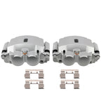 Front Disc Brake Calipers Set w/Bracket for Ford F-150 (2004-2005)
