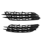 2X Front Bumper Fog Grille Bezel for Audi A6 C7 (2012-2015)