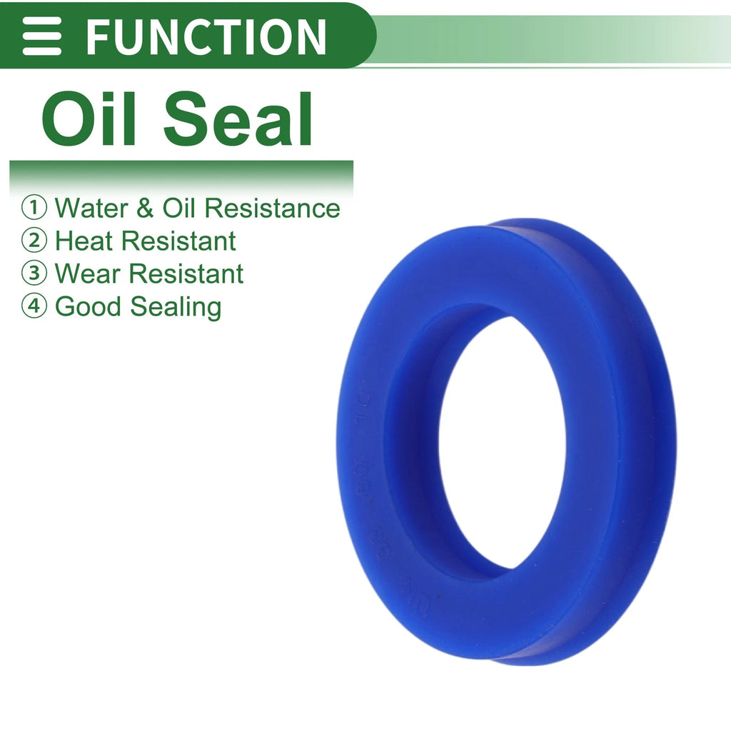Set of 5 Oil Seal Rotary Shaft Seal TPU 38x60x10mm High Pressure
