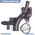 Engine Coolant Thermostat for Chevy Cruze Sonic Trax 1.4L 1.8L (2011–2019) 25193922