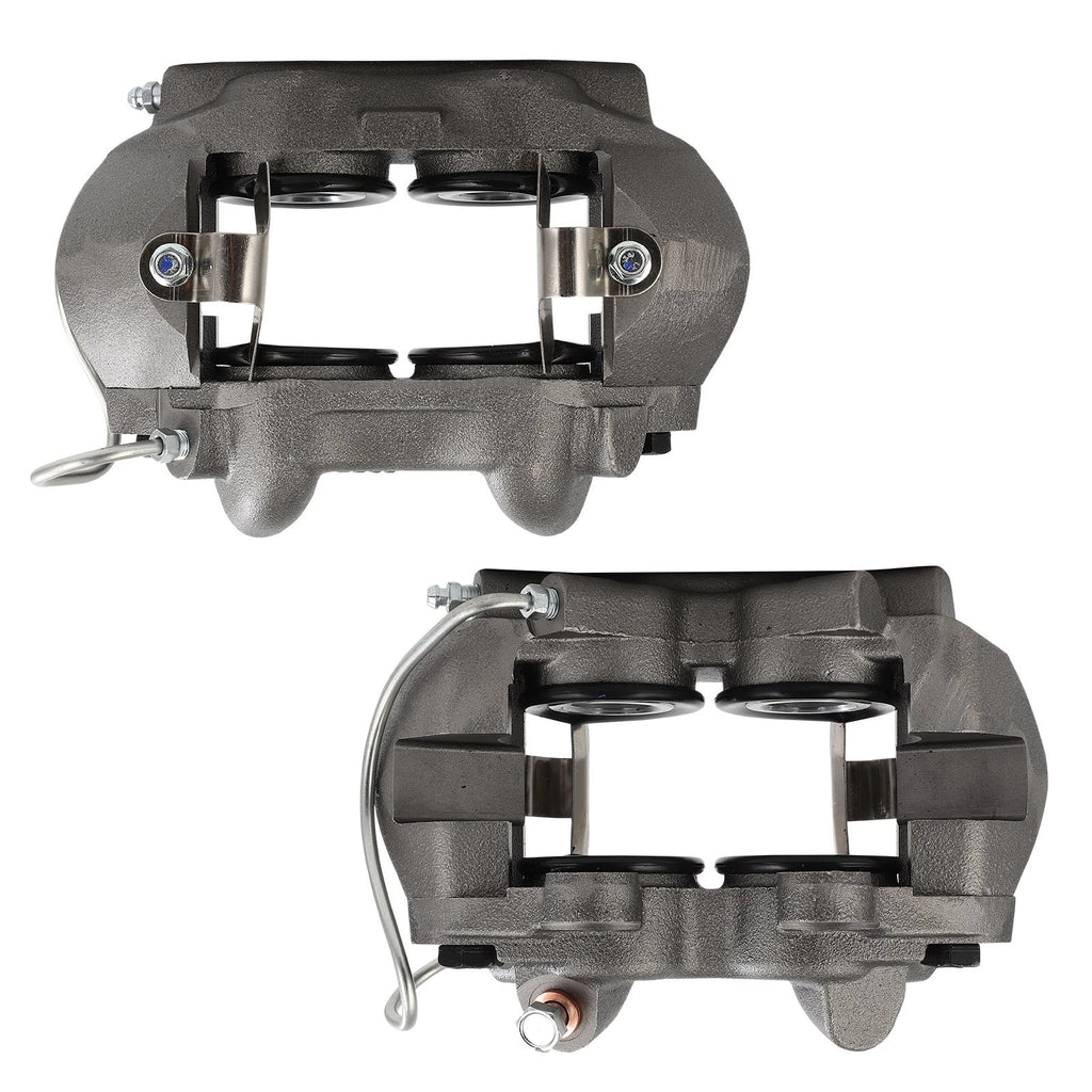 Set of 2 Brake Calipers for Ford Mustang (1965–1966) Cast Iron