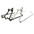 Chrome/Black Saddlebag Brackets for Harley Touring (2009-2013)