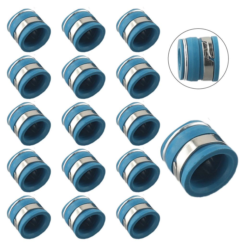 16pcs Valve Stem Seals for Chevrolet Small Block
