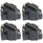 Set of 4 Ignition Coils for Oldsmobile Chevy Cutlass Ninety-Eight DeVille LeSabre