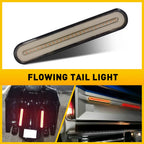 LED Flowing Rear Tail Light for Truck Trailer RV 