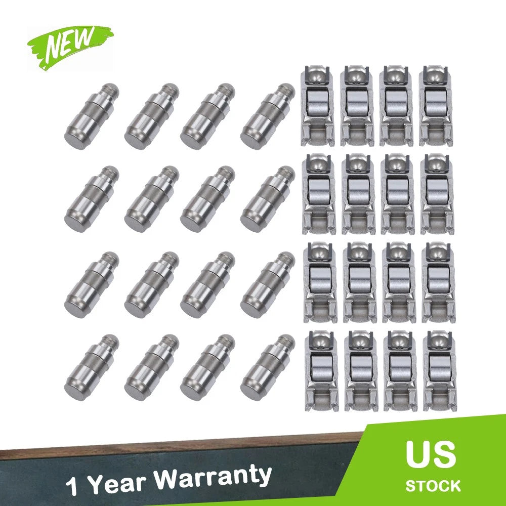 Set of 16 Valve Lifters & Rocker Arms for Audi VW Jetta Golf Passat (2009–2014)