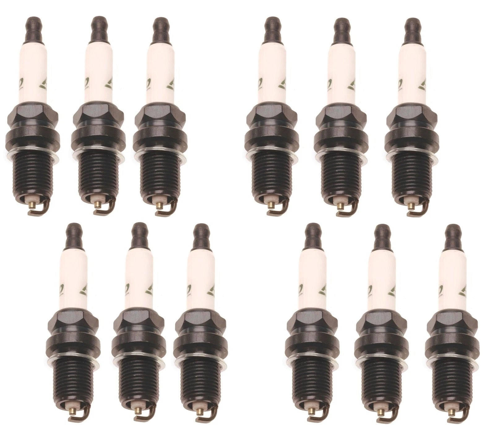 Set of 12 Spark Plugs for Mercedes Benz SL600 600SL 600SEL (1990–2002)