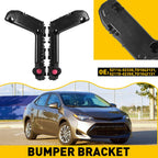 Set of 2 Front Bumper Cover Brackets for Toyota Corolla (2017–2019)