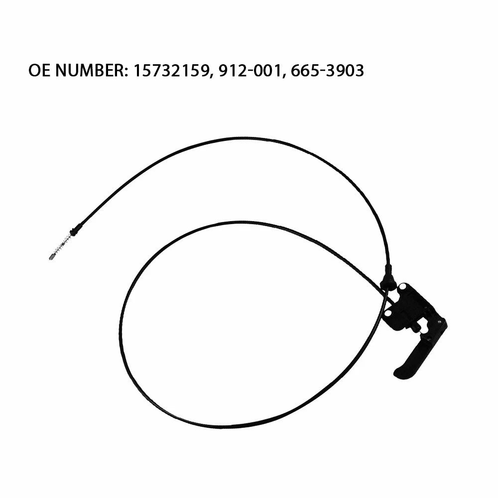 Hood Release Cable & Handle Kit for Chevrolet Blazer GMC Jimmy Envoy (1995–2005)