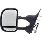 Power Towing Mirror for Ford E-250 E-350 Super Duty (2009–2014) Left Black