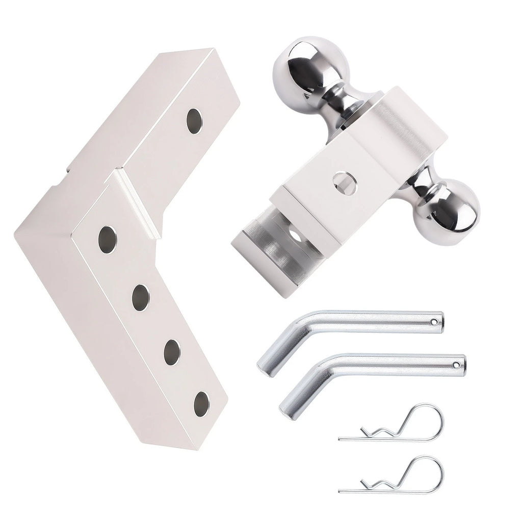 6" Trailer Raise/Drop with Double Mount 2" Standard Receiver for 4-Level Lift