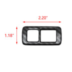Carbon Fiber Style Console Function Button Cover Trim for Honda Accord (2018-2022)