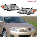 Set of 2 Halogen Headlights for Toyota Camry (2010–2011)