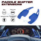 Blue Aluminum Paddle Shifter Extension Kit for Audi A3-A5 (2015-2018)