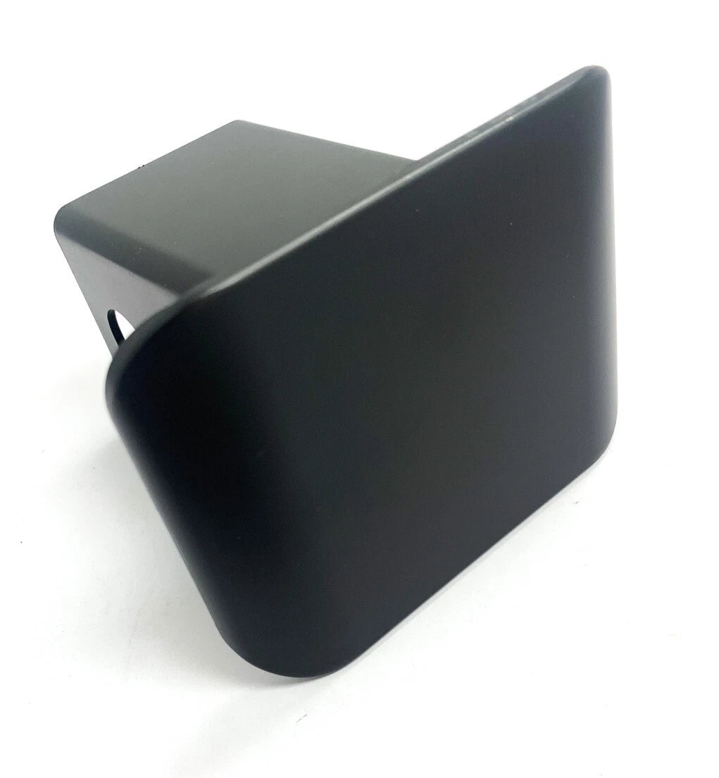 Trailer Hitch Plug Cover Black Plastic for 2 Inch Receiver (Universal)