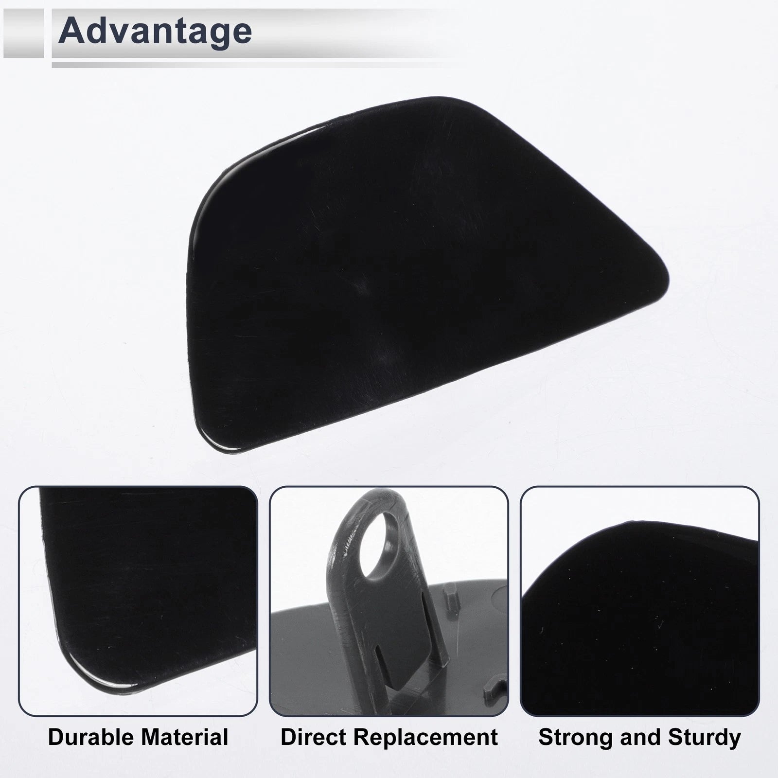 Bumper Headlight Washer Nozzle Cover Cap for BMW 535i (2011–2016)