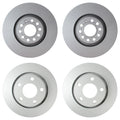 Hella Brake Rotors Kit 320mm Front 269mm Rear for Audi A6 Quattro (2002–2004)