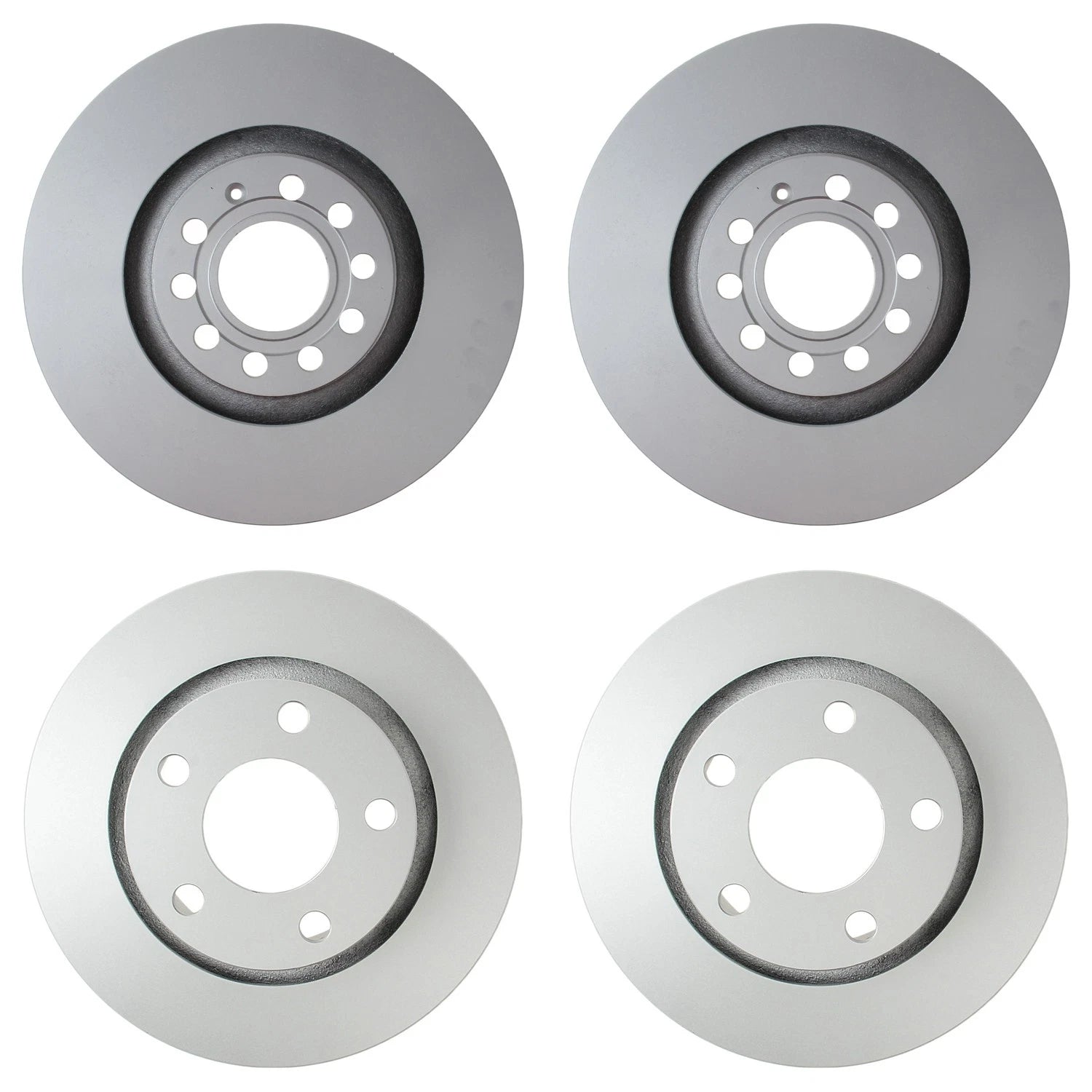 Hella Brake Rotors Kit 320mm Front 269mm Rear for Audi A6 Quattro (2002–2004)
