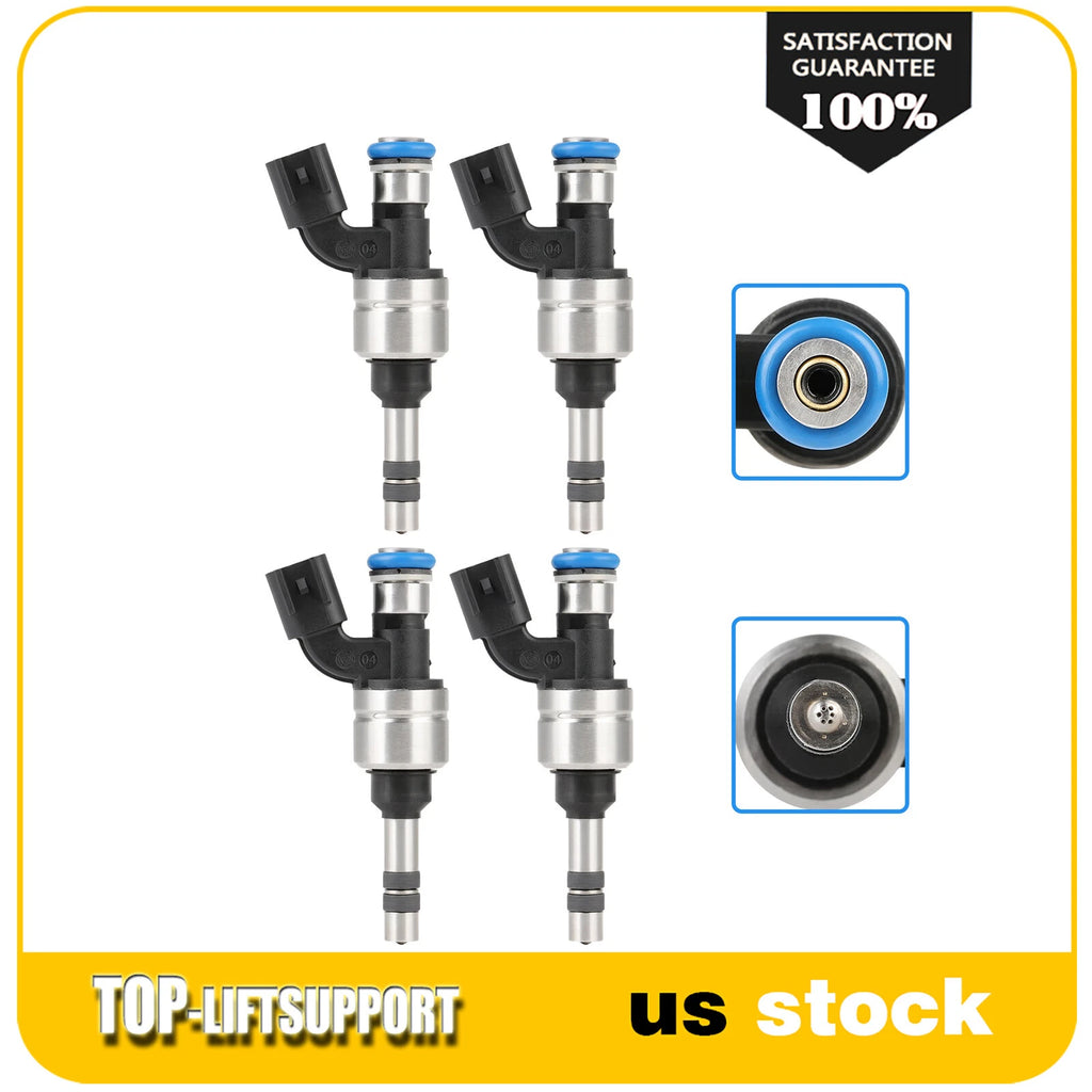 Set of 4 Fuel Injectors for Chevrolet Malibu 2.4L (2013–2014)