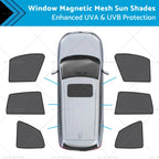 Magnetic Mesh Sun Blind Shades for BMW iX3 (2023–2024)