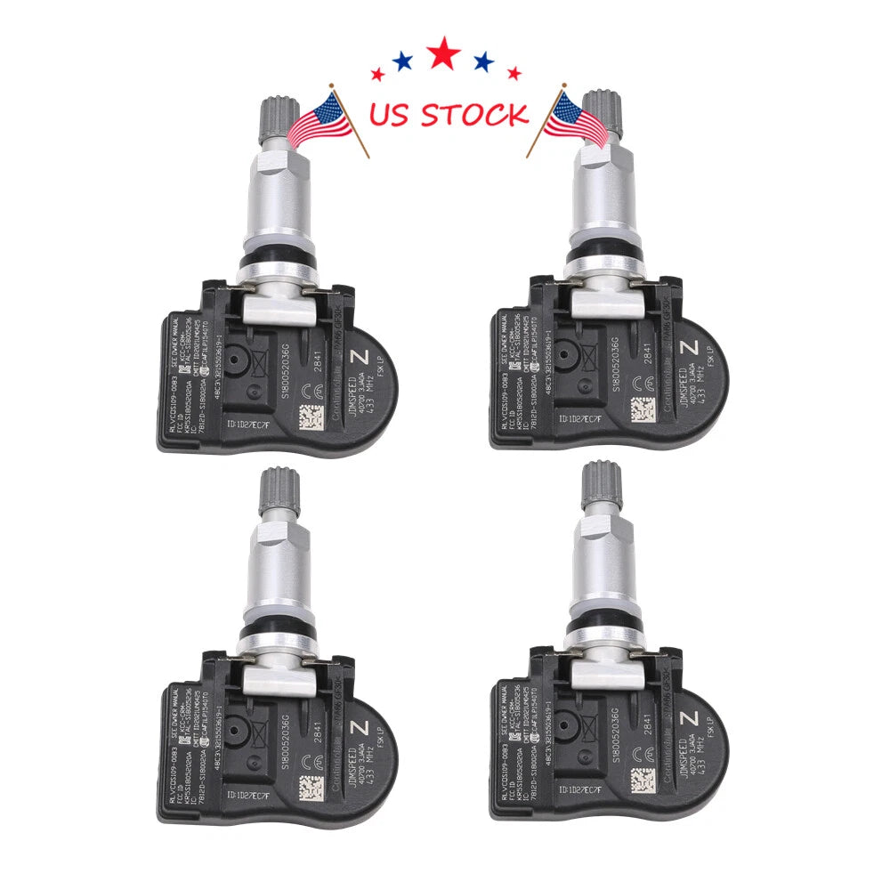 Set of 4 Tire Pressure Sensors for Nissan Altima Maxima Murano Pathfinder