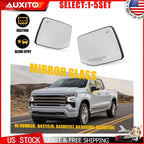 Heated Blind Spot Mirror Glass Set for Silverado Sierra 1500 (2019–2024)
