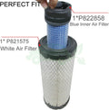 Set of 4 Air Filters for Donaldson Bobcat FPG05 (P822858, P821575)