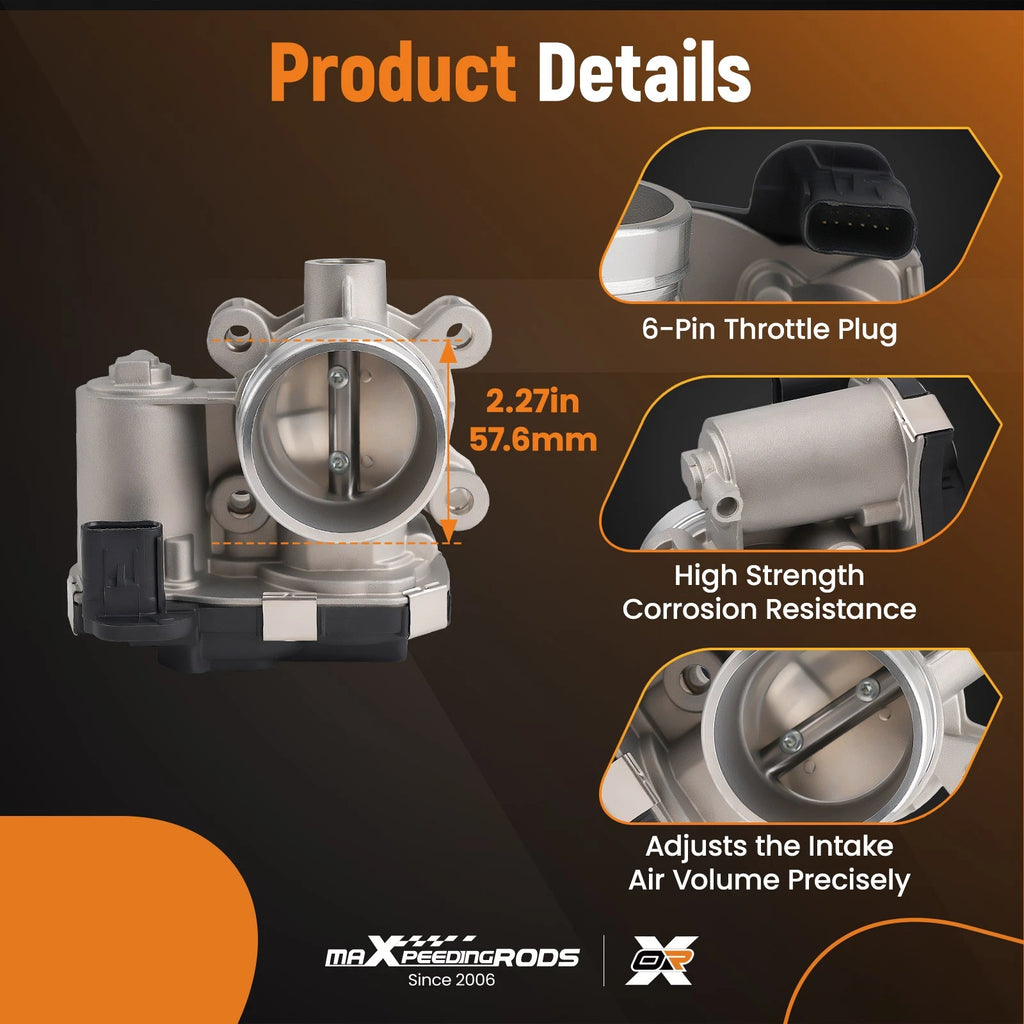Throttle Body for Chevrolet Spark 1.4L (2016–2022)