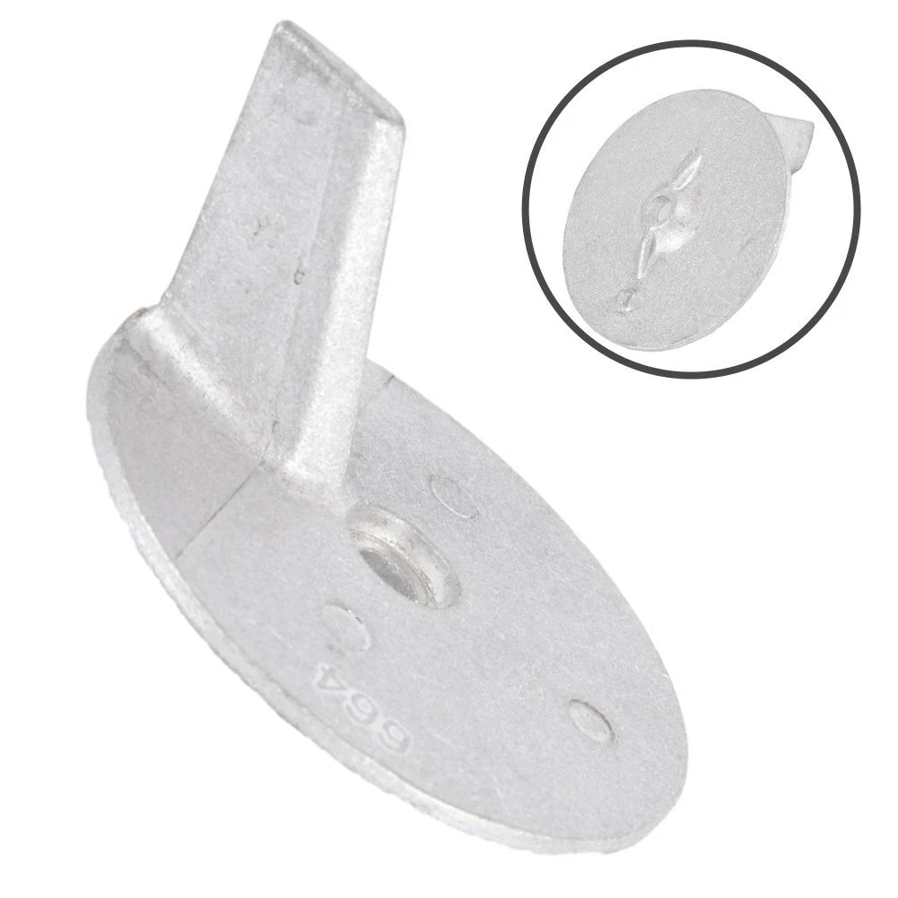Heavy Duty Aluminum Alloy Trim Tab Anode for Outboard Motors (Up to 50HP)