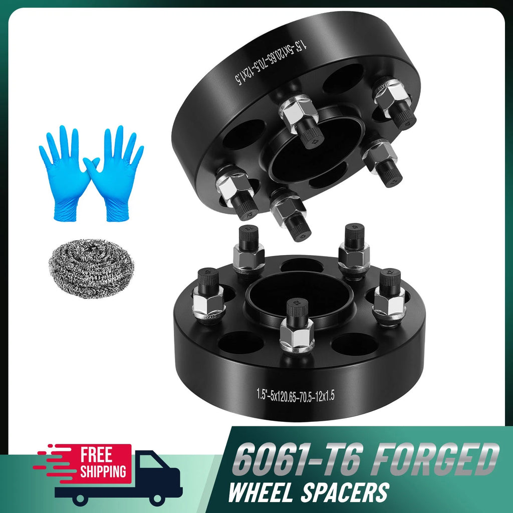 2X 1.5" Hubcentric 5x4.75 Wheel Spacers for Chevy S10, Corvette, Blazer, Camaro (1994–2004)