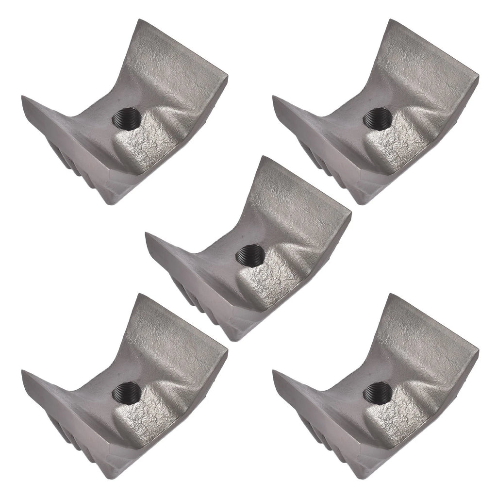 5Pcs Knife Teeth for Fecon Forestry Mulcher BH 62SS BH 74SS BH 85SS CEM36