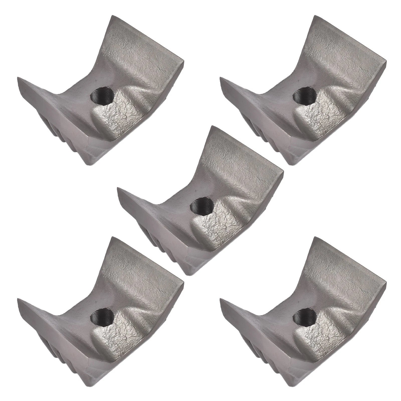 5Pcs Knife Teeth for Fecon Forestry Mulcher BH 62SS BH 74SS BH 85SS CEM36
