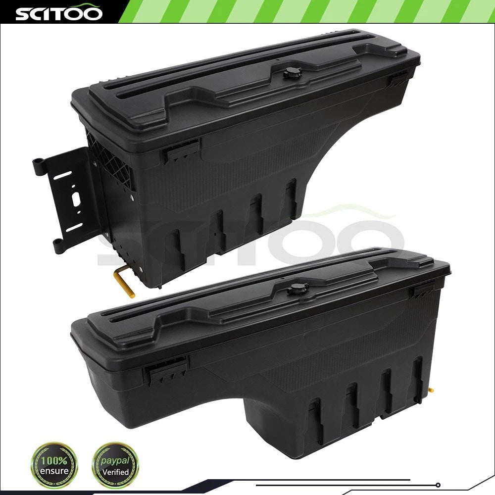 Swing Storage Box Set of 2 for Chevy Silverado GMC Sierra 1500 2500 3500